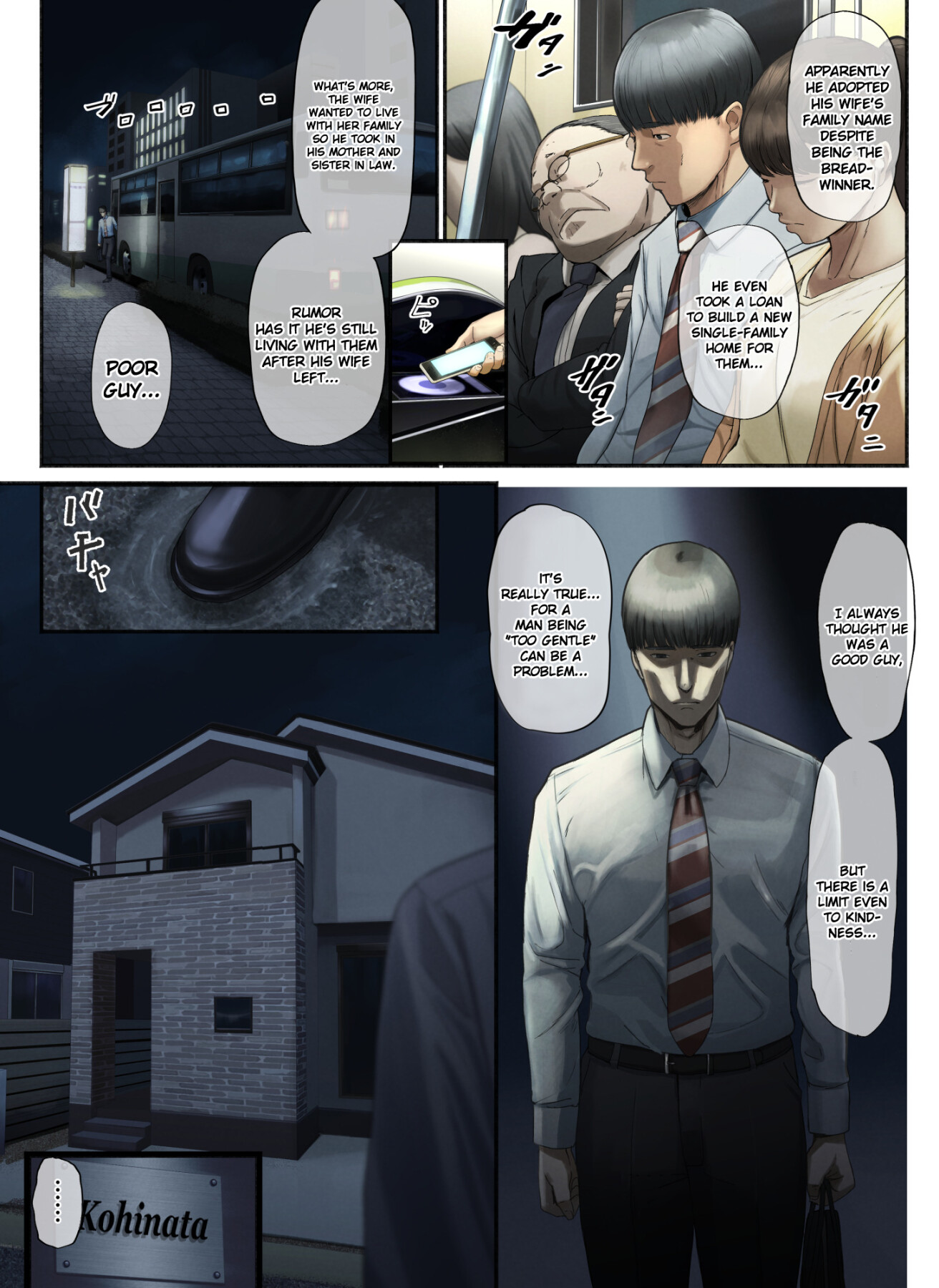 Hentai Manga Comic-My Wife Left Me Because I was -Read-3